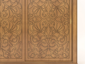 european style wardrobe 3 Model 3D