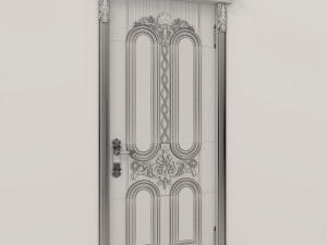 classic door collection 3D Model