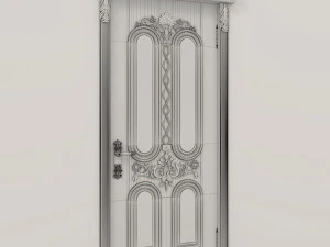 classic door collection 3D Model