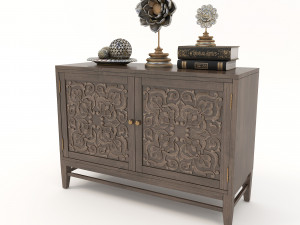 cabinet and decorations 7 3D Model