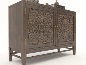 キャビネットと装飾品 7 3Dモデル