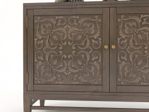 cabinet and decorations 7 3D मॉडल