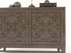 cabinet and decorations 7 3D मॉडल