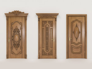 classic door collection 2 3D Model