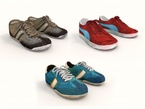 sport shoes 2 3D Model
