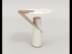 coffee table and chairs 8 3Dモデル