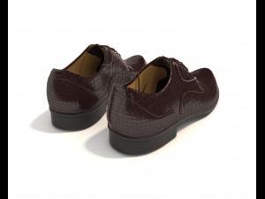 leather shoes 3 Modèle 3D