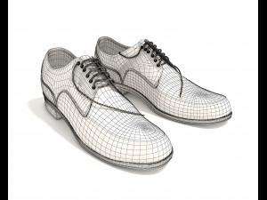leather shoes 3 Modèle 3D