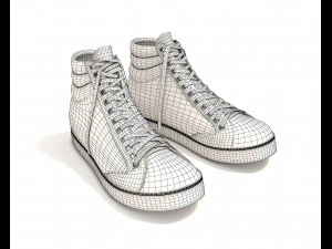 shoes collection 8 3D Model