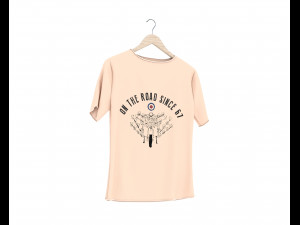 clothing on hanger 2 3D Model