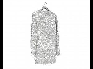 clothing on hanger 2 3D Model