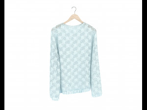 shirt on hanger 2 3D 모델