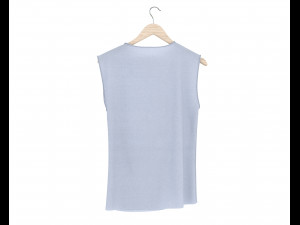 shirt on hanger 2 3D 모델