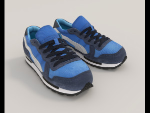 sport shoes 3 3D Model