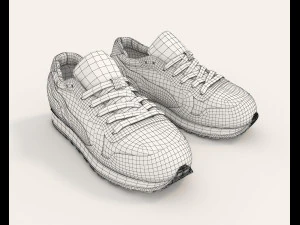 sport shoes 3 3D Model