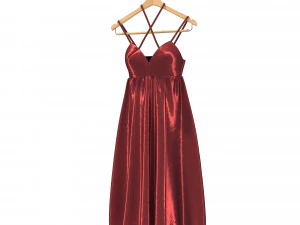 dress on hanger 4 3D Model