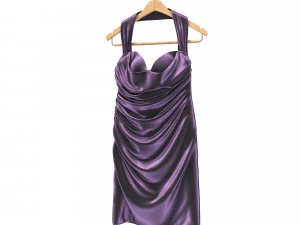 dress on hanger 4 3D Model