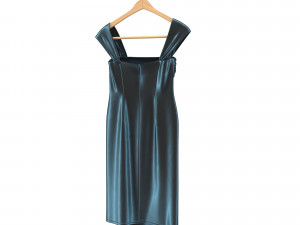 dress on hanger 4 3D 模型