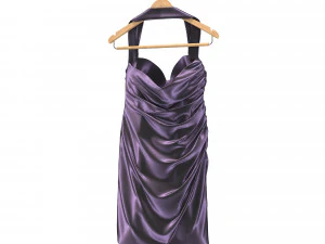 dress on hanger 4 3D Model