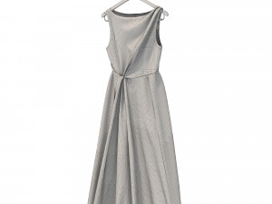 dress on hanger 4 3D 模型