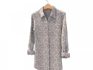 clothing on hanger 3 3D 모델