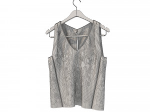 clothing on hanger 3 3D 모델