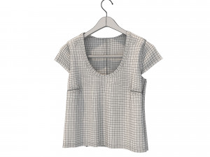 clothing on hanger 4 Modelo 3D