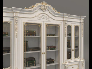 display cabinet classic style 6 3D Model