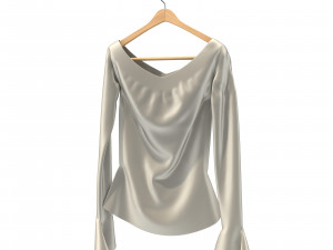 clothing on hanger 5 3D 模型