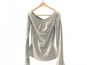 clothing on hanger 5 3D Model