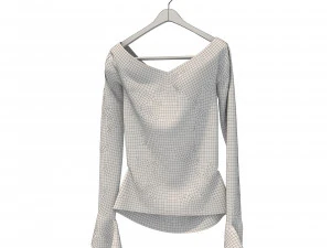 clothing on hanger 5 3D Model