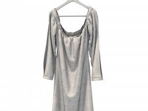 clothing on hanger 5 3D 模型