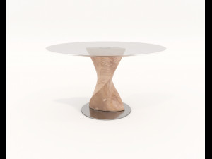 contemporary design table and chair set 16 Modelo 3D