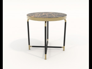 relaxing chair and coffee table 7 Model 3D