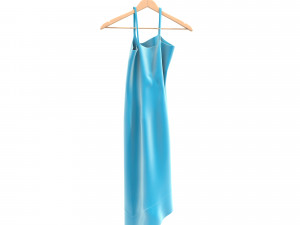 dress on hanger 5 3D Model