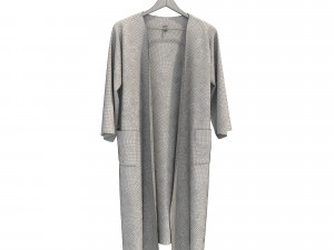 dress on hanger 5 3D Model