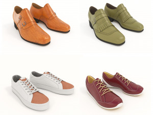 Shoes Collection 9 3Dモデル