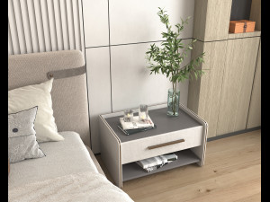 Modern Bedroom Interior Scene 6 Modello 3D