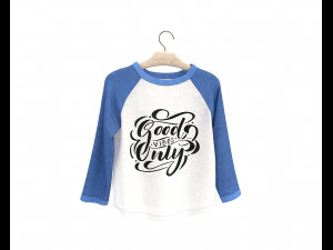 Shirt on Hanger 3 3D Model