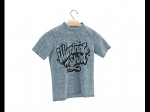 Shirt on Hanger 3 3D Model