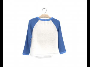 Shirt on Hanger 3 3D Model