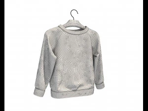 Shirt on Hanger 3 3D Model