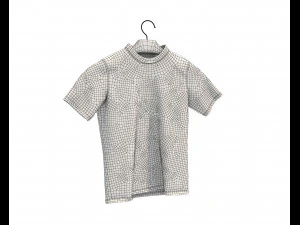 Shirt on Hanger 3 3D Model