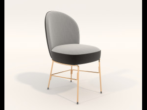 Modern Table and Chair Set 7 3D मॉडल