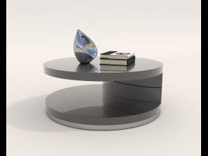 Contemporary Coffee Table and Armchair 11 Modèle 3D