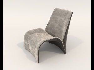 Contemporary Coffee Table and Armchair 11 Modèle 3D