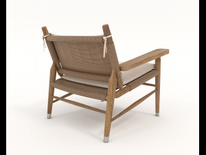 Traditional Wooden Table and Chair 3D मॉडल