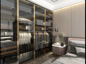 Modern Bedroom Interior Scene 10 3D Model
