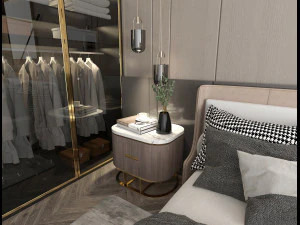 Cena interior do quarto moderno 10 Modelo 3D