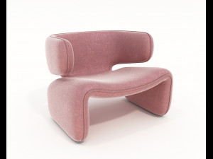 Contemporary Design Table and Chair Set 21 Modelo 3D